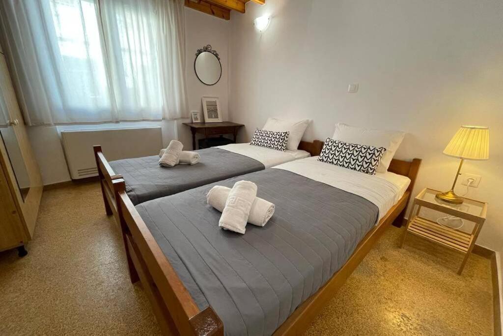 Panos Rooms Modern 3-Bedroom Apartment Andros Town Luaran gambar